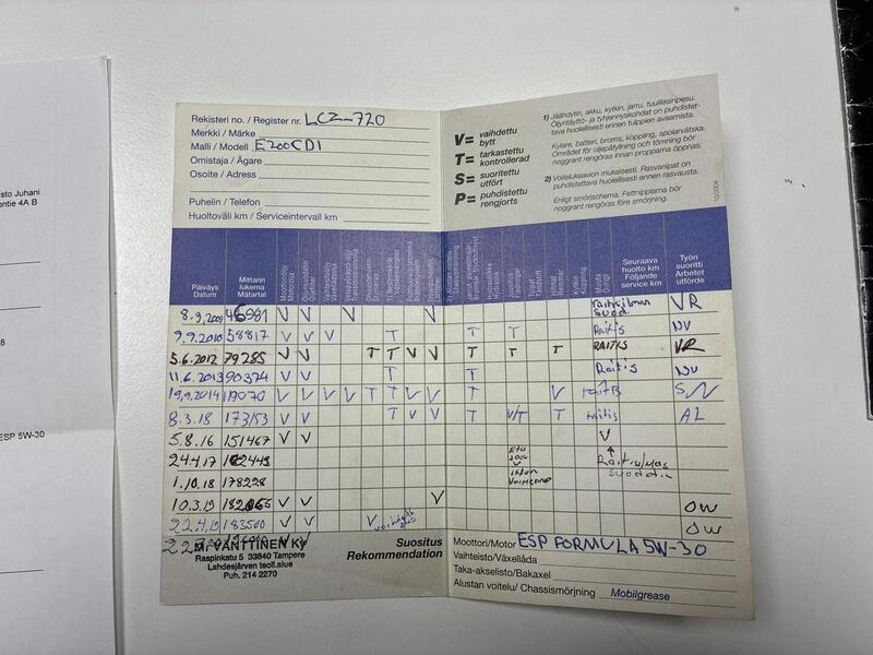 Mercedes-Benz E vaihtoauto