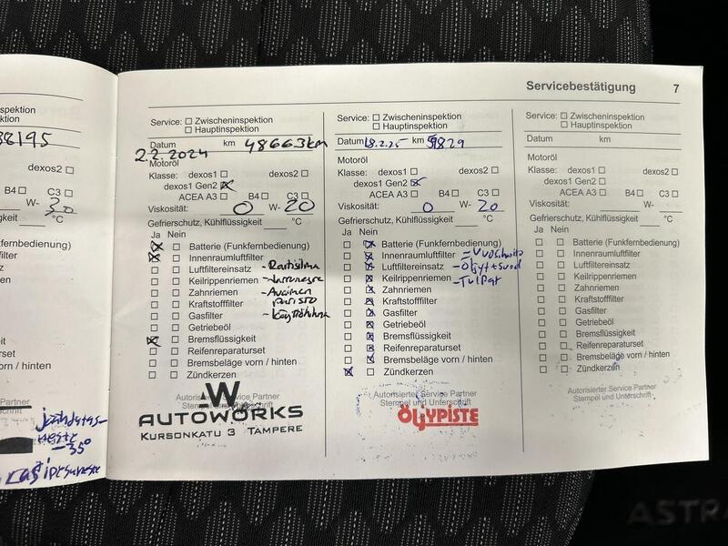 Opel Astra vaihtoauto