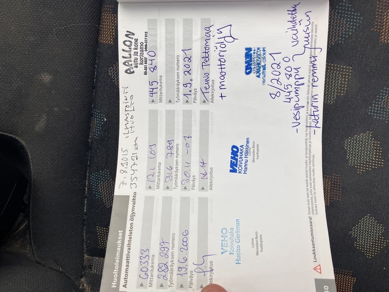 Mercedes-Benz Vito vaihtoauto