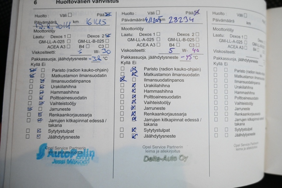 Opel Zafira vaihtoauto