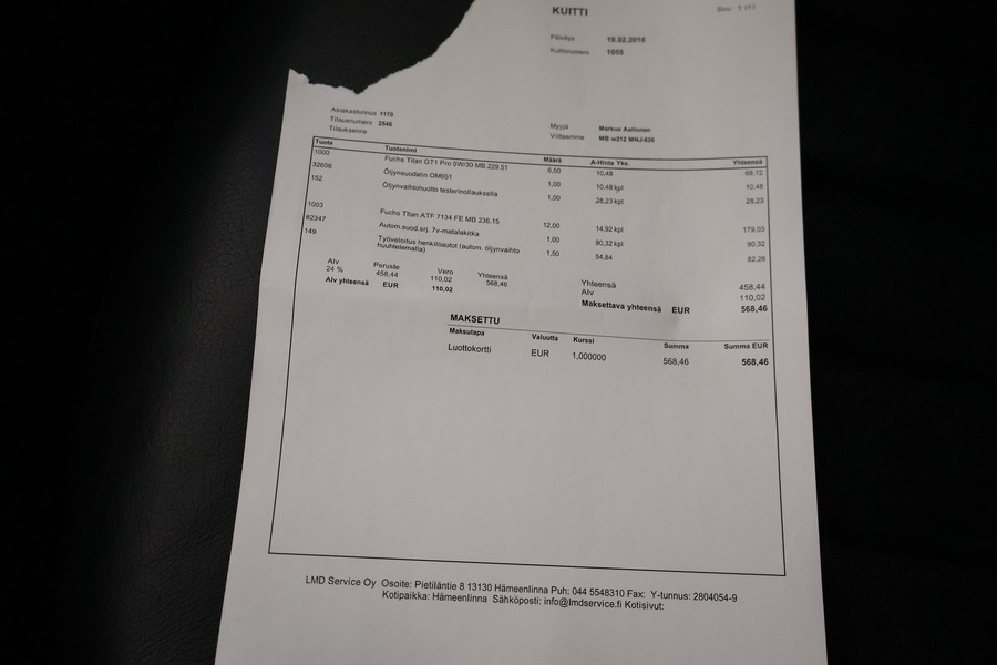 Mercedes-Benz E vaihtoauto