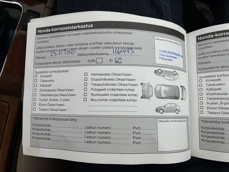 Honda Accord vaihtoauto