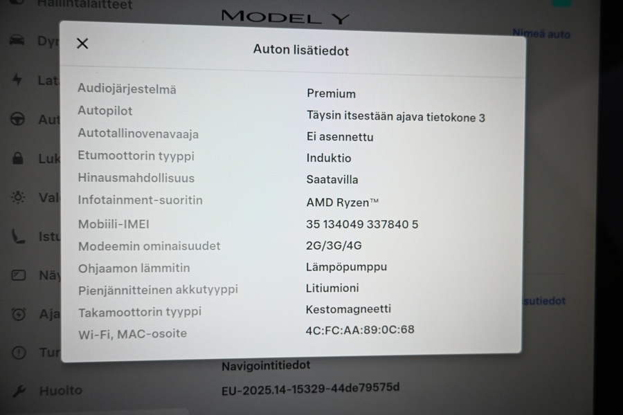 Tesla Model Y vaihtoauto