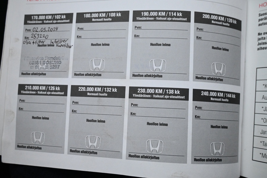 Honda Fr-V vaihtoauto