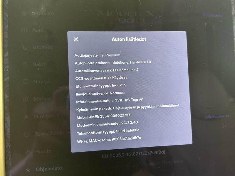 Tesla Model X vaihtoauto