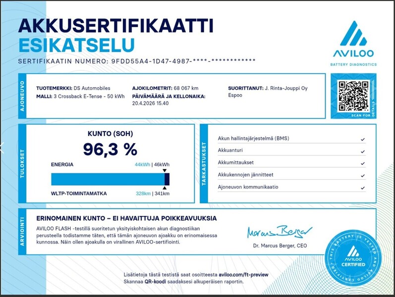 DS 3 Crossback vaihtoauto