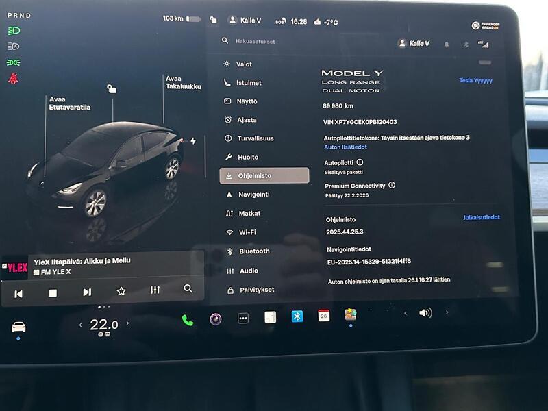 Tesla Model Y vaihtoauto