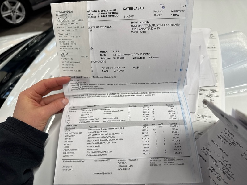 Audi A3 vaihtoauto