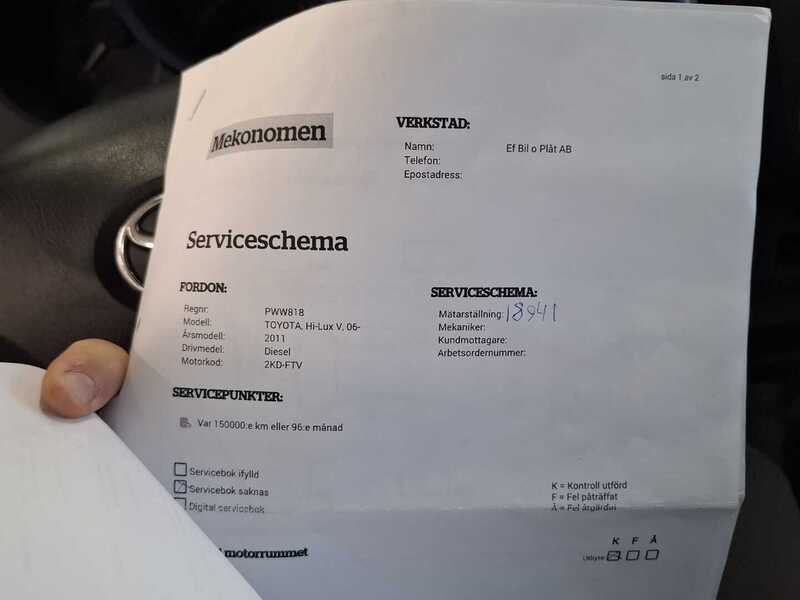 Toyota Hilux vaihtoauto