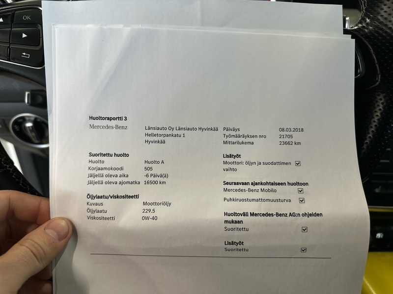 Mercedes-Benz CLA-sarja vaihtoauto