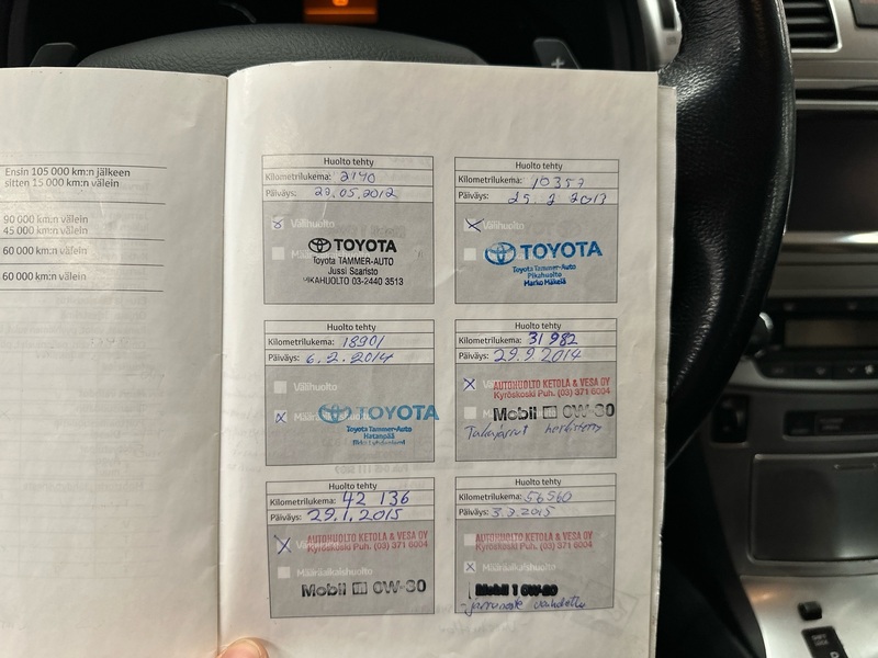 Toyota Avensis vaihtoauto