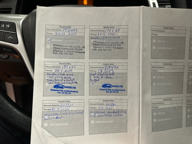 Toyota Avensis vaihtoauto