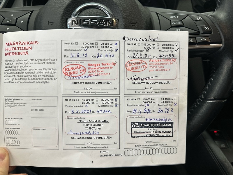 Nissan Qashqai vaihtoauto