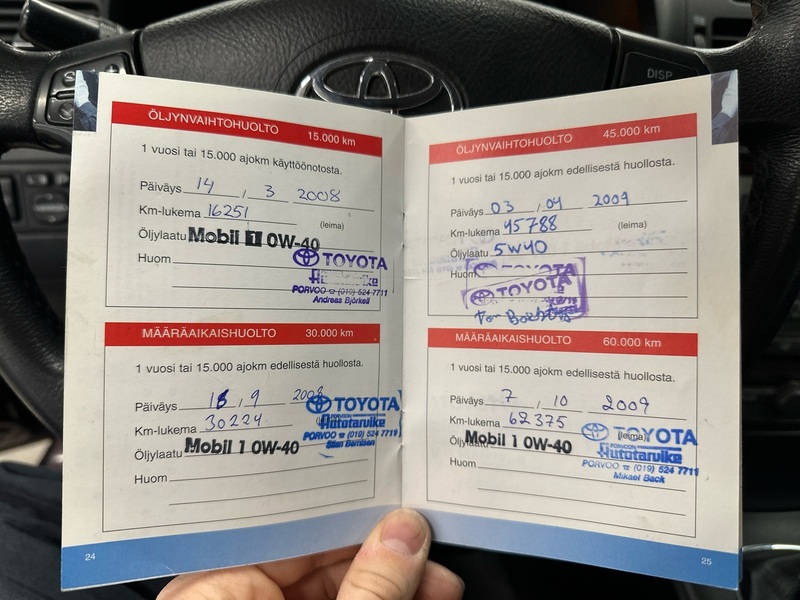 Toyota Avensis vaihtoauto