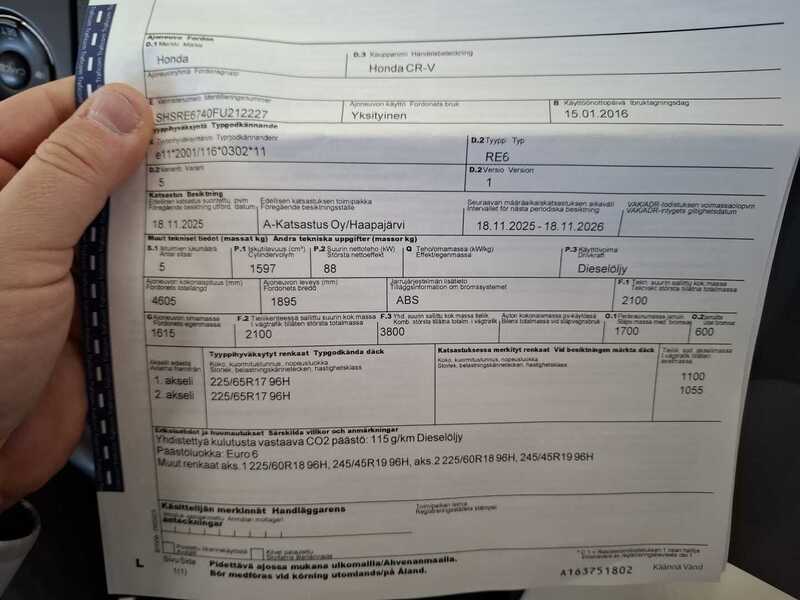 Honda CR-V vaihtoauto