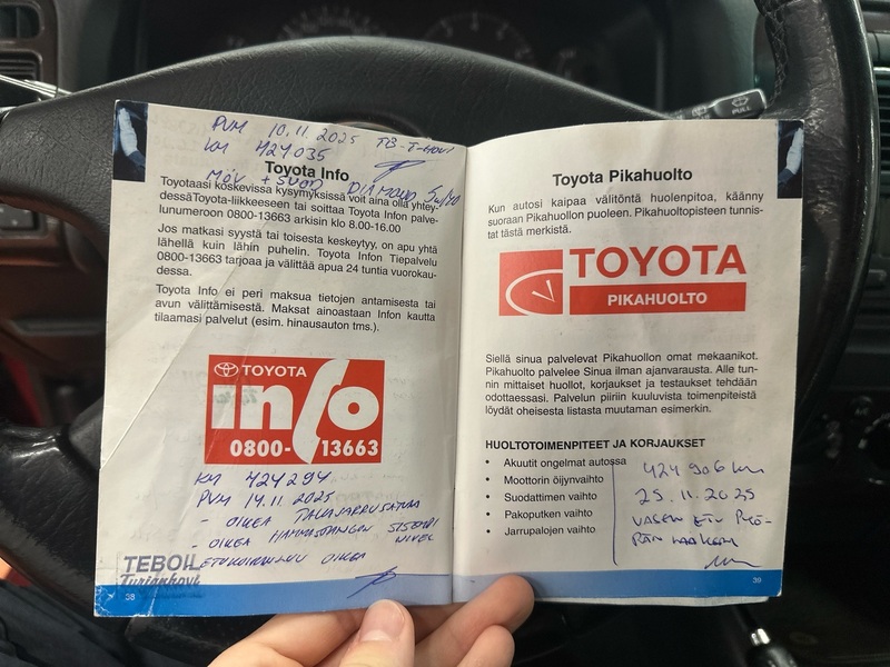 Toyota Avensis vaihtoauto