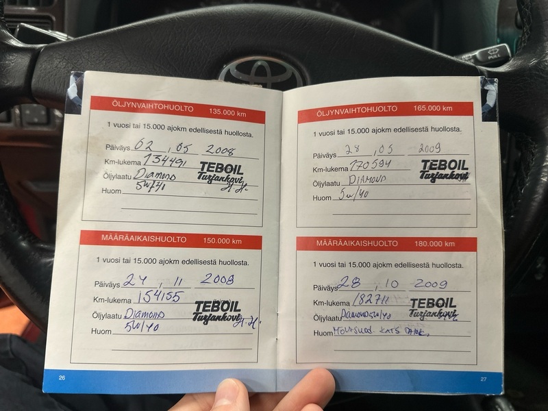 Toyota Avensis vaihtoauto