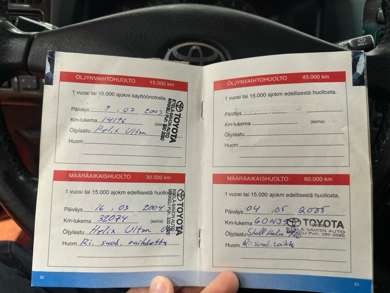 Toyota Avensis vaihtoauto