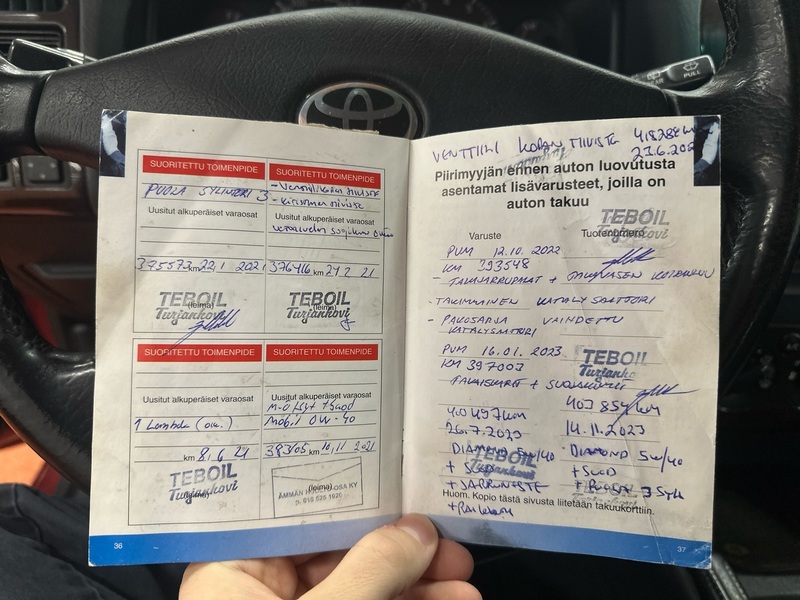 Toyota Avensis vaihtoauto