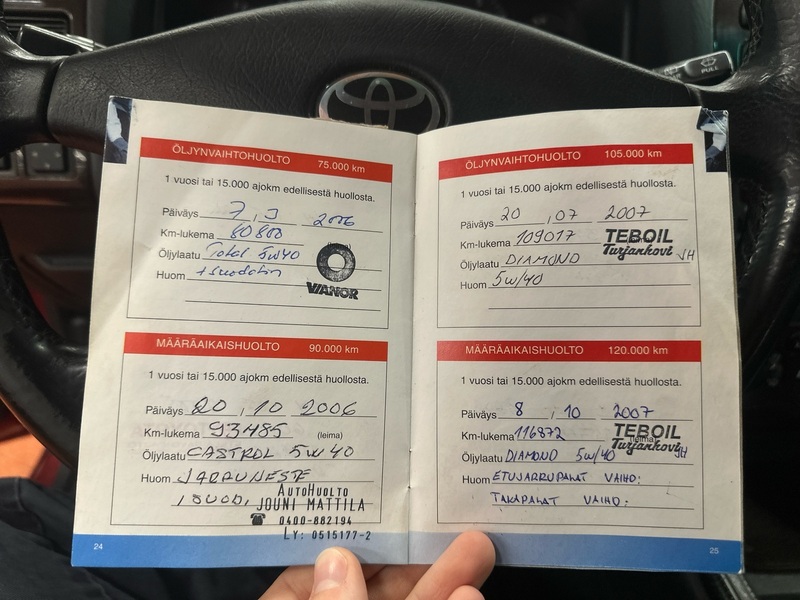 Toyota Avensis vaihtoauto