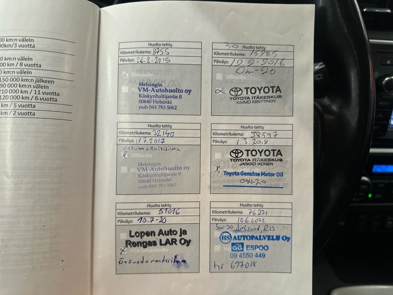 Toyota Auris vaihtoauto