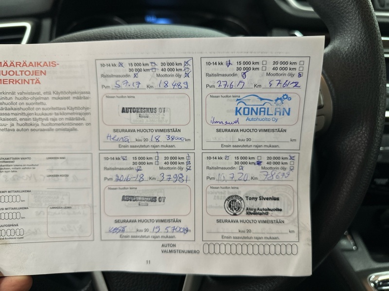 Nissan Qashqai vaihtoauto