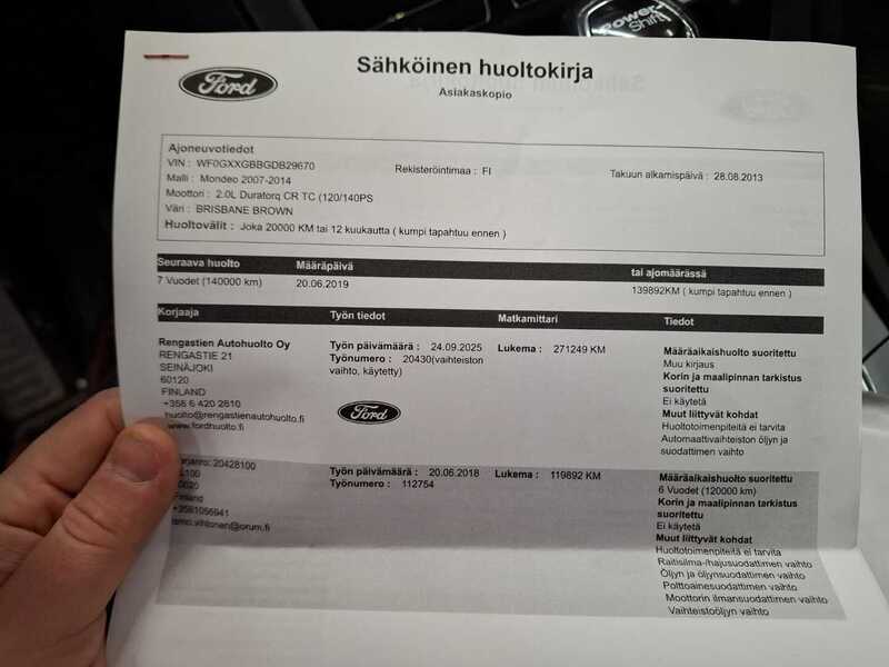 Ford Mondeo vaihtoauto