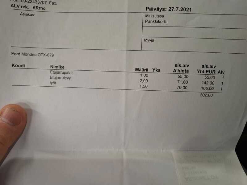 Ford Mondeo vaihtoauto