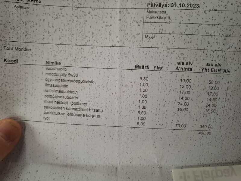 Ford Mondeo vaihtoauto