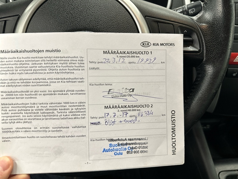Kia Venga vaihtoauto