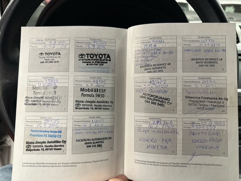 Toyota Avensis vaihtoauto