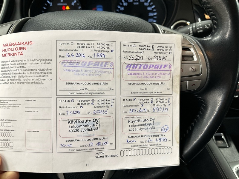 Nissan Qashqai vaihtoauto