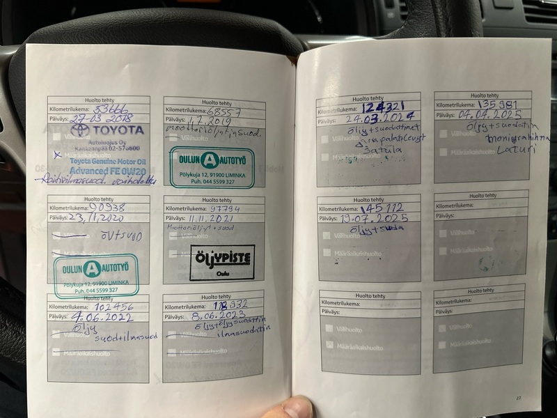 Toyota Avensis vaihtoauto