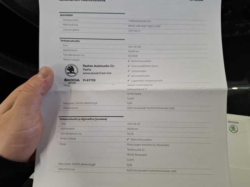 Skoda Rapid vaihtoauto