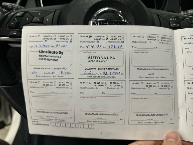 Nissan Qashqai vaihtoauto