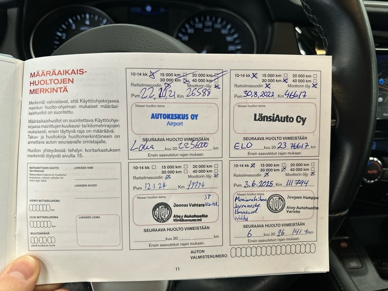 Nissan Qashqai vaihtoauto