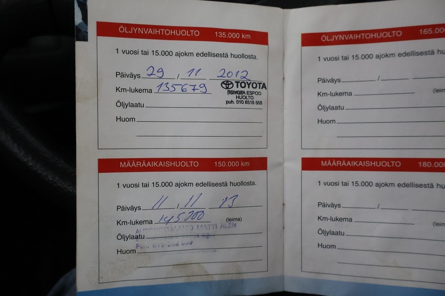 Toyota Corolla vaihtoauto