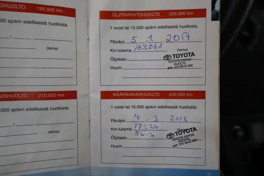 Toyota Corolla vaihtoauto