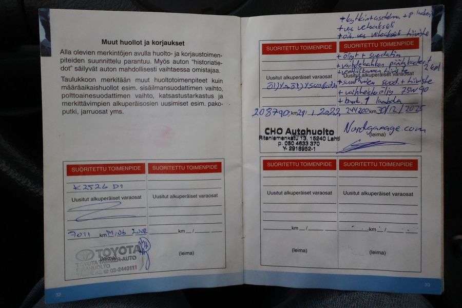 Toyota Corolla vaihtoauto