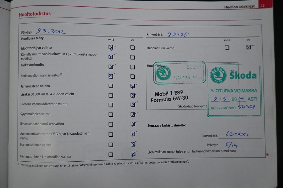 Skoda Octavia vaihtoauto