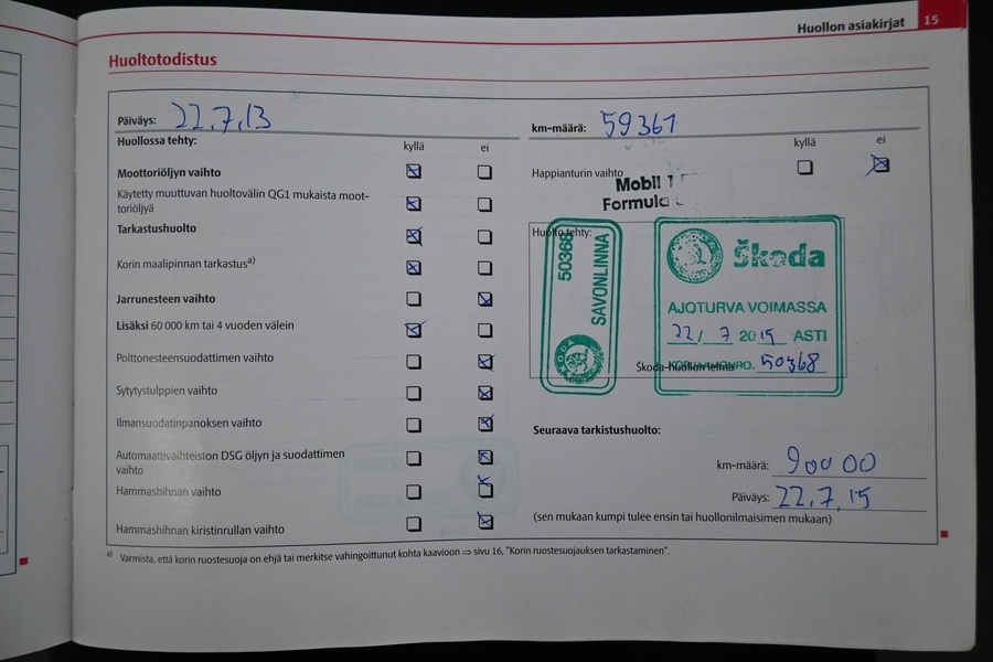 Skoda Octavia vaihtoauto