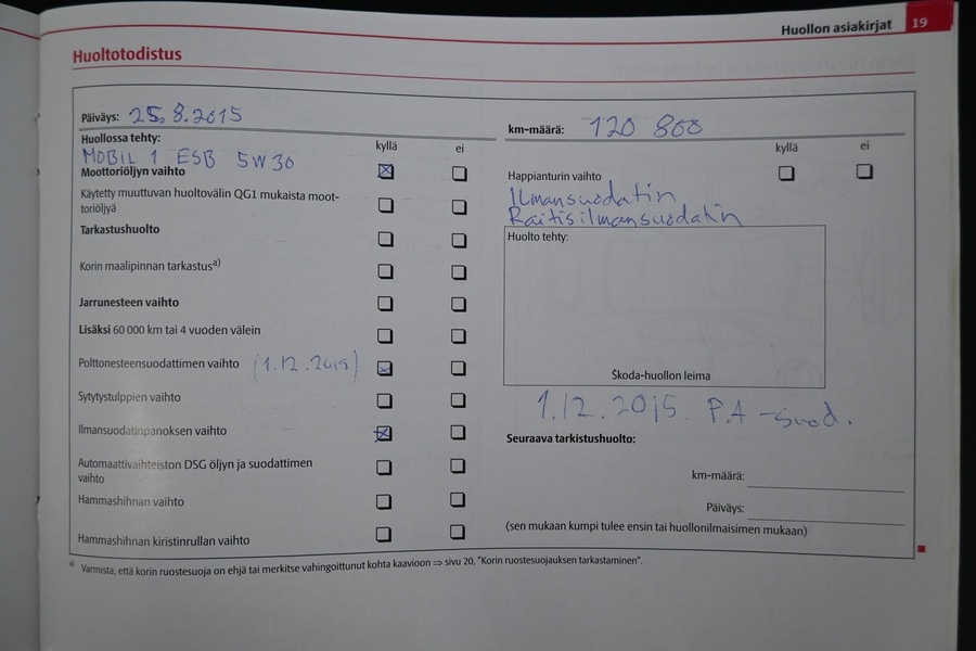 Skoda Octavia vaihtoauto