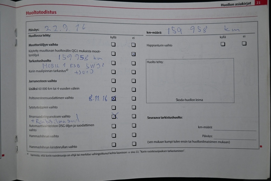 Skoda Octavia vaihtoauto