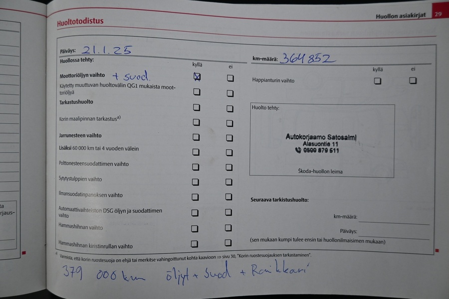 Skoda Octavia vaihtoauto