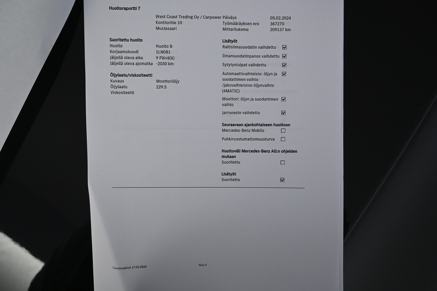 Mercedes-Benz GLC vaihtoauto