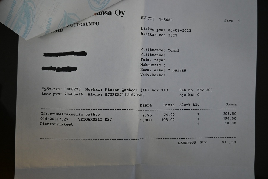 Nissan Qashqai vaihtoauto