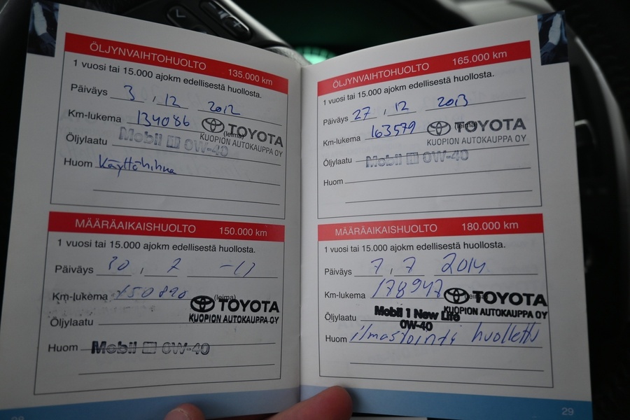 Toyota Corolla vaihtoauto