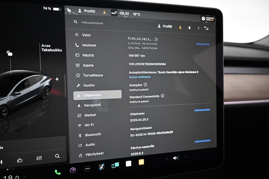 Tesla Model 3 vaihtoauto
