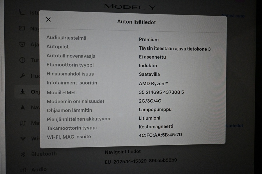 Tesla Model Y vaihtoauto