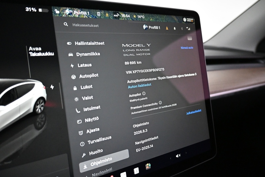 Tesla Model Y vaihtoauto